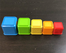 used Fisher Price Stack & Explore Blocks