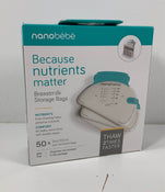 Shop Nanobébé Breastmilk Storage Bags 50-Pack at GoodBuy Gear