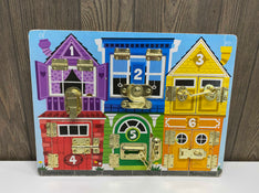 used Melissa & Doug Latches Board