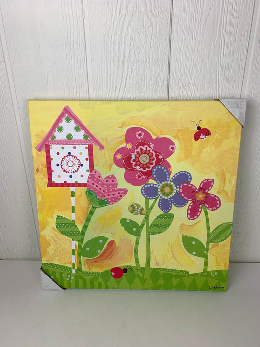 used Oopsy Daisy Canvas Wall Decor