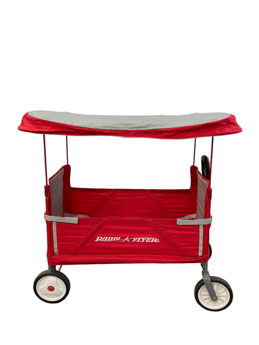 secondhand Radio Flyer 3-in-1 EZ Fold Wagon With Canopy