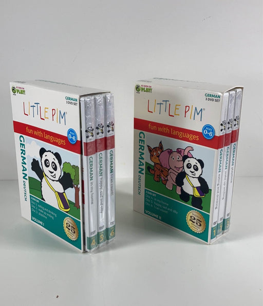 used Little Pim Fun With Language DVDS, German