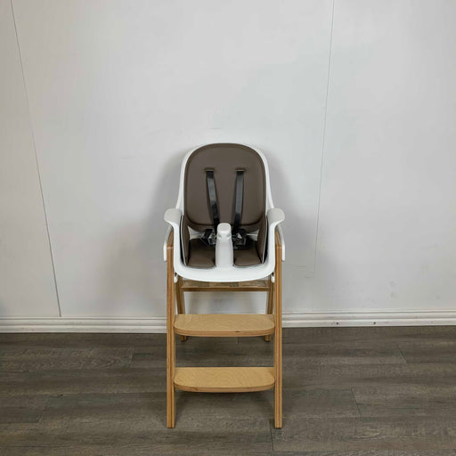 secondhand OXO Tot Sprout High Chair, Taupe/Birch