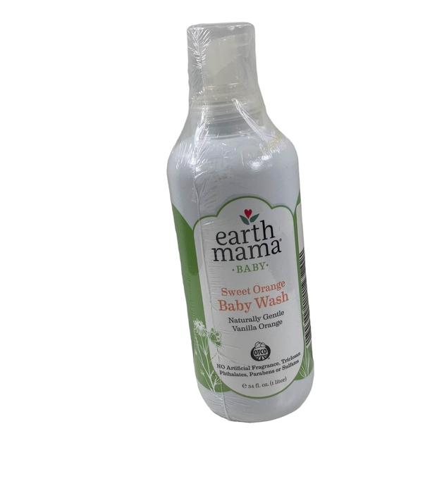 used Earth Mama Baby Wash 5.3oz