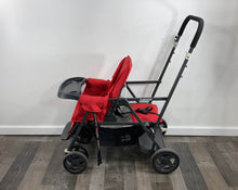 secondhand Joovy Caboose Ultralight Graphite Stroller, 2017, Red