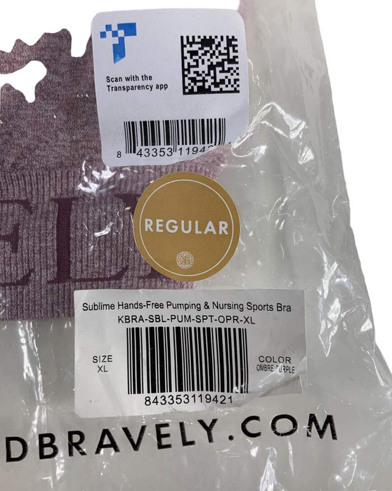 Shop Kindred Bravely Sublime Nursing Sports Bra, X-Large at GoodBuy Gear