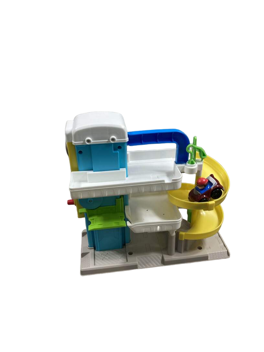 secondhand Fisher Price Parking Garage And Gas Station