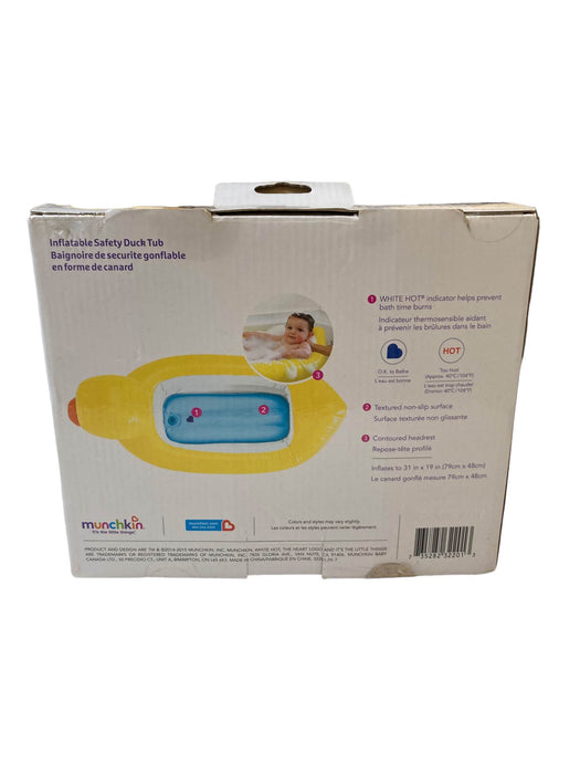 secondhand Munchkin Inflatable Duck Tub