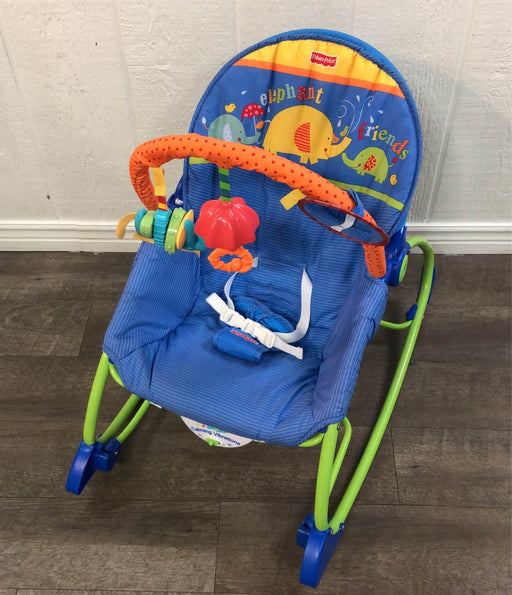 used Fisher Price Deluxe Infant To Toddler Rocker