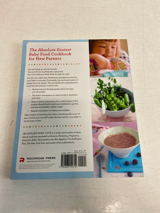 Shop Fast and Fresh Baby Food Cookbook at GoodBuy Gear