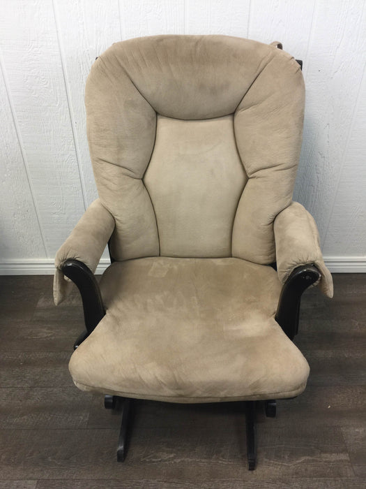 secondhand Dutailier Glider And Ottoman