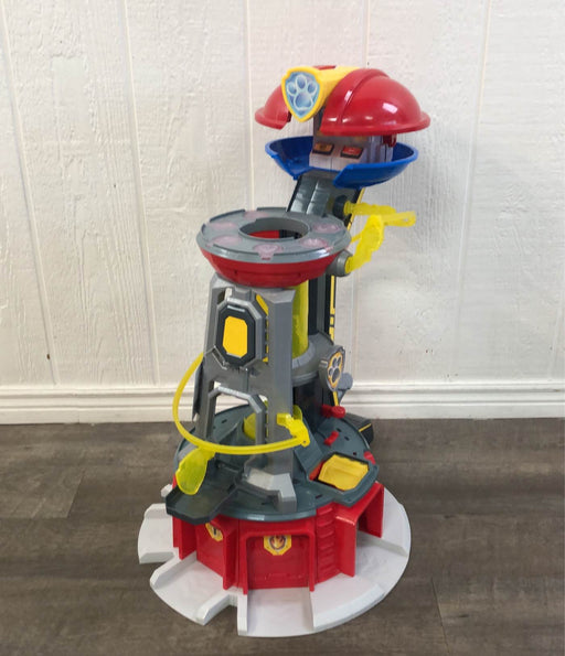 used PAW Patrol Mighty Pups Super PAWs Lookout Tower Playset