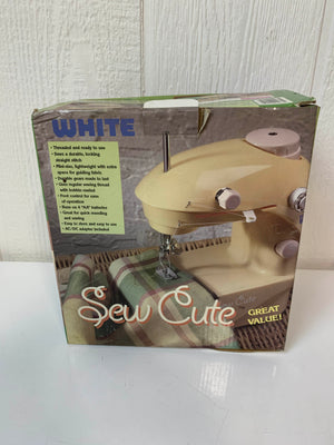  White SC20 Sew Cute Battery/AC Sewing Machine