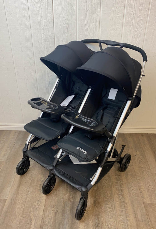 used Joovy Kooper X2 Double Stroller, Black, 2021