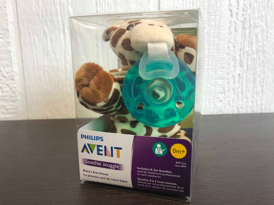 used Philips Avent Soothie Snuggle, Giraffe