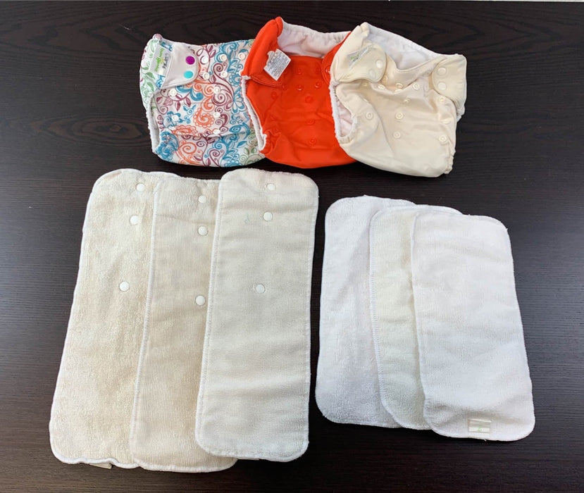 used BUNDLE bumGenius Diapers