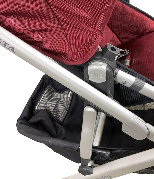 secondhand UPPAbaby VISTA Stroller, Dennison (Bordeaux), 2017