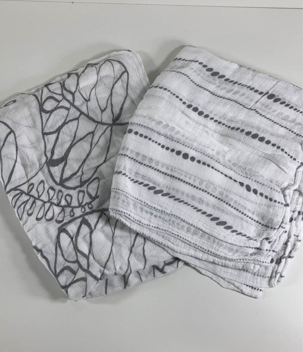 used Aden + Anais Cotton Muslin Swaddle Bundle