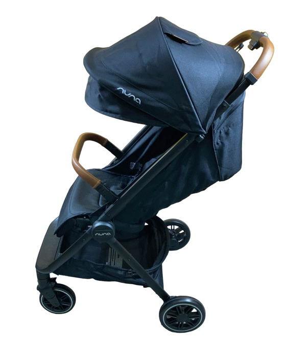 secondhand Nuna Trvl Stroller, Caviar, 2023