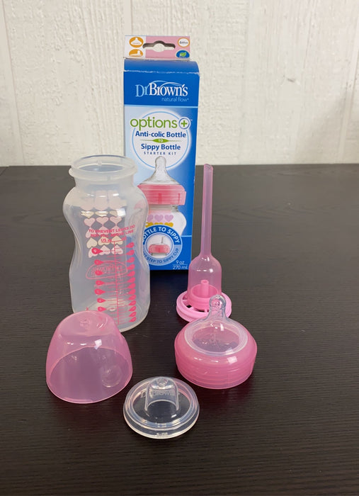 Shop Dr. Brown's Wide-Neck Bottle to Sippy at GoodBuy Gear