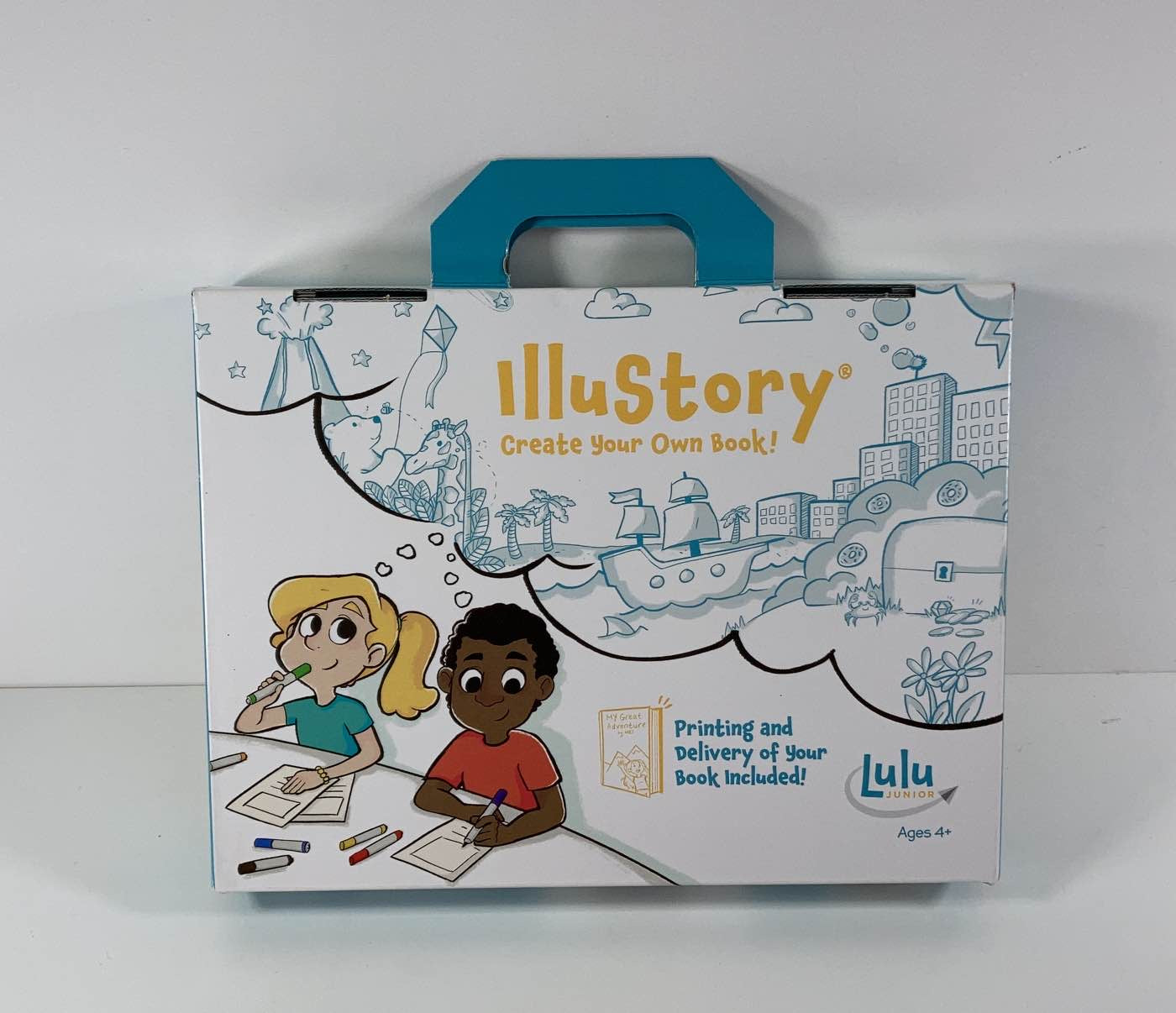 Lulu Jr. Illustory Book Making Kit, Multicolor Opened, Complete, Not Used