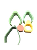 secondhand O.B. Designs Silicone Stacker, Avocado