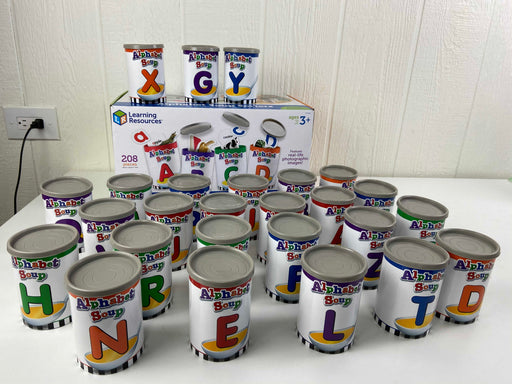 used Learning Resources Alphabet Soup Sorter