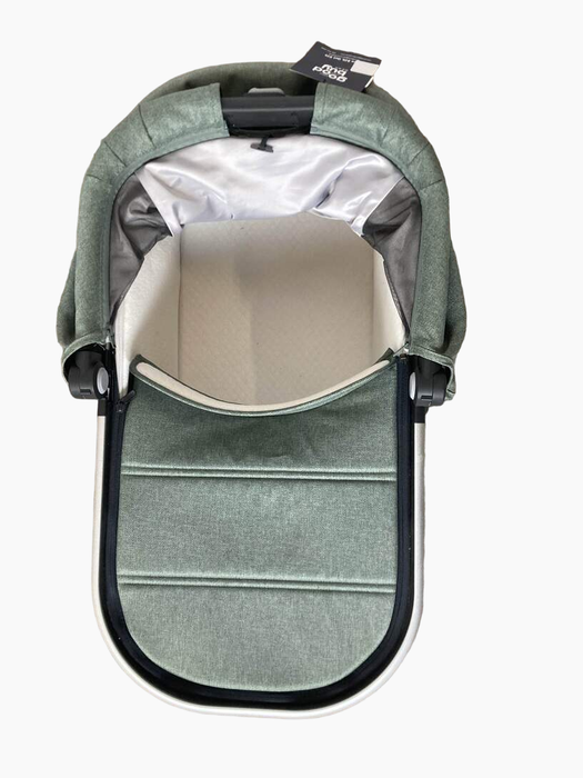 Shop UPPAbaby V2 Bassinet, Emmett(Green Melange) at GoodBuy Gear