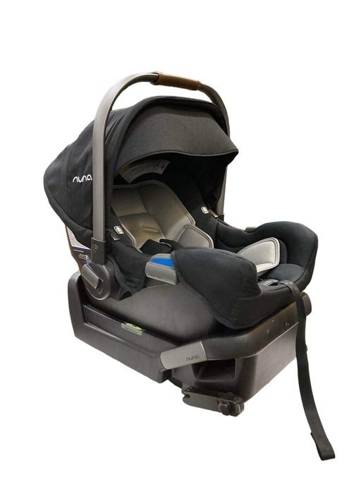 used Nuna PIPA Infant Car Seat, Caviar, 2019