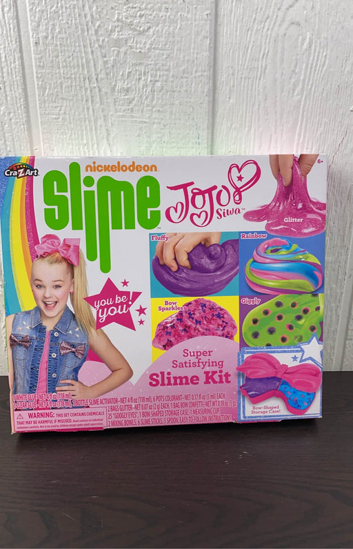 secondhand Nickelodeon JoJo Siwa Cra-Z Slime Kit