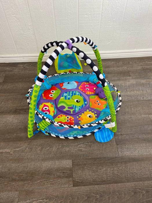 used Infantino Grow-with-me Activity Gym and Ball Pit