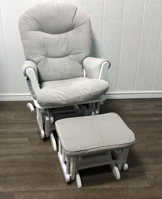 used Shermag Glider And Ottoman