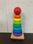 used Melissa & Doug Rainbow Stacker Classic Toy