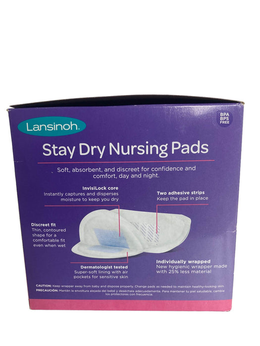 secondhand Lansinoh Stay Dry Disposable Nursing Pads