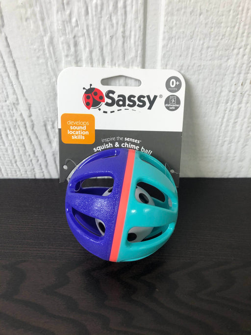 secondhand Sassy Squish And Chime Ball