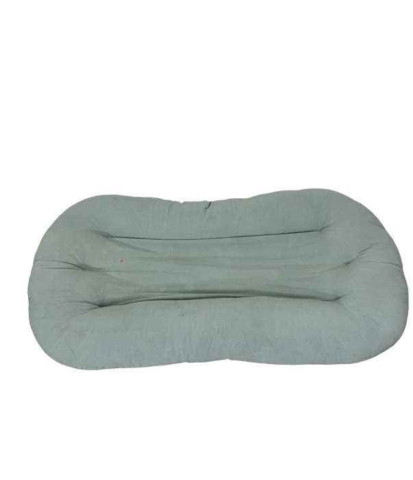 secondhand Snuggle Me Organic Sensory Toddler Lounger, Moss