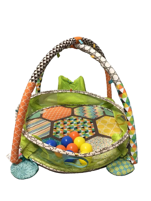 secondhand Infantino Grow-With-Me Activity Gym and Ball Pit