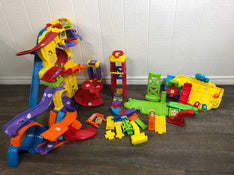 used VTech Park & Learn Deluxe Garage