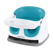 used Ingenuity Baby Base 2-in-1 Booster Seat, Peacock Blue