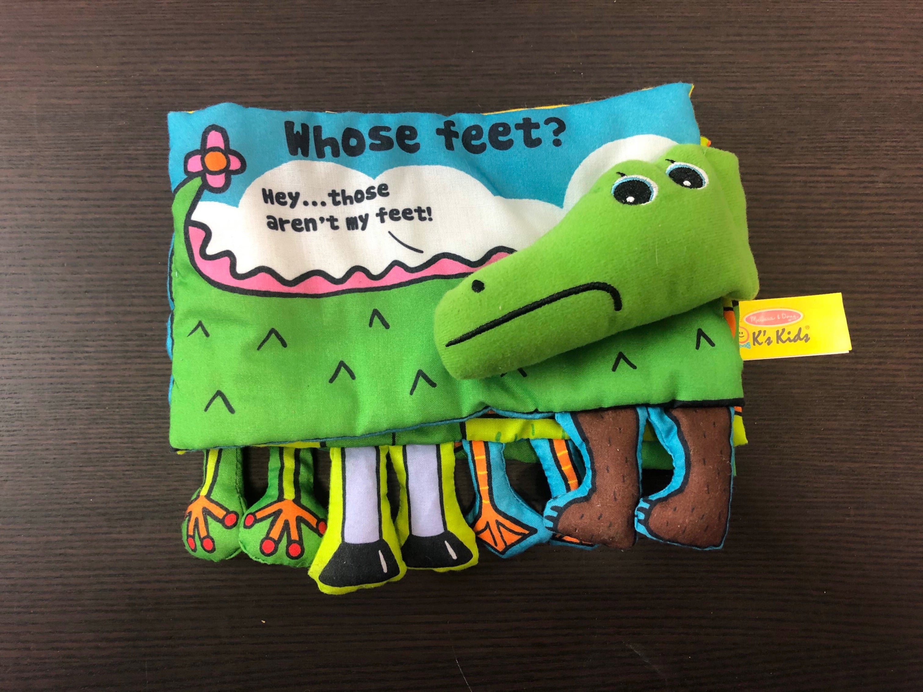 Melissa and doug whose hot sale feet