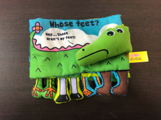 used Melissa & Doug K’s Kids Whose Feet? Soft Activity Baby Book