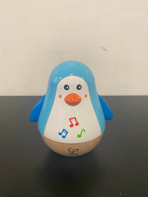 used Hape Penguin Musical Wobbler