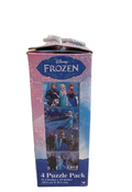 secondhand Disney Frozen 4 Puzzle Pack