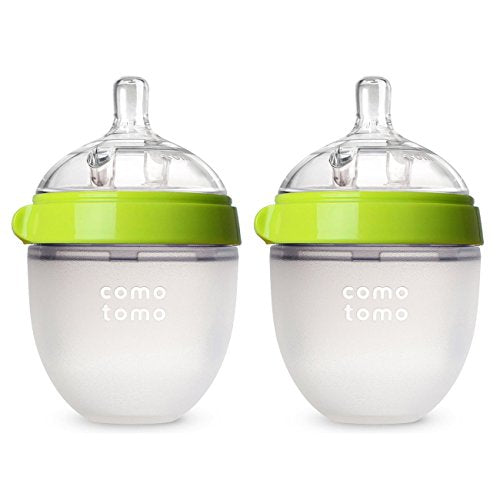 Shop Comotomo Bottles, 2 Pack, 5 Oz, Green at GoodBuy Gear