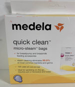 Shop Medela Quick Clean Micro Steam Bags, Box of 5 at GoodBuy Gear