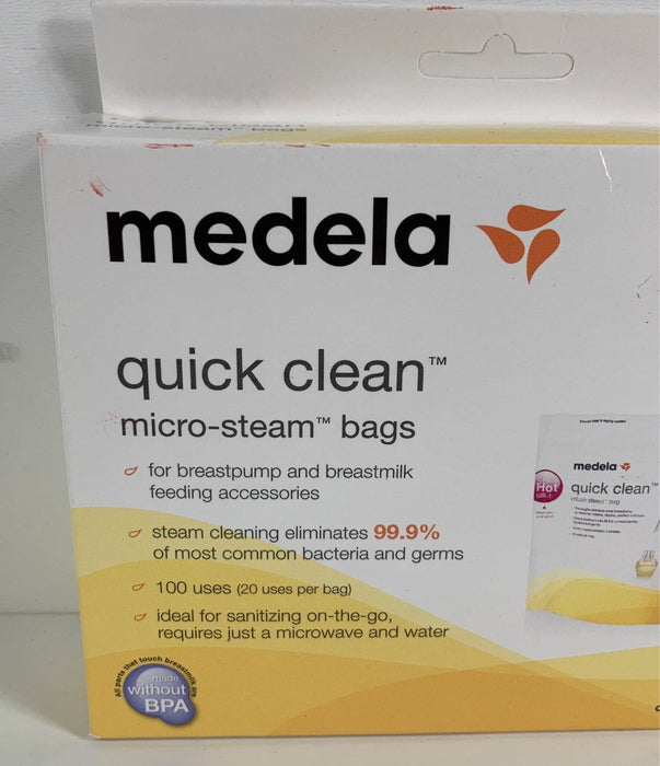 Shop Medela Quick Clean Micro Steam Bags, Box of 5 at GoodBuy Gear