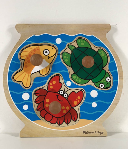 used Melissa & Doug Jumbo Knob Puzzle