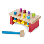 used Melissa & Doug Deluxe Pounding Bench Wooden Toy