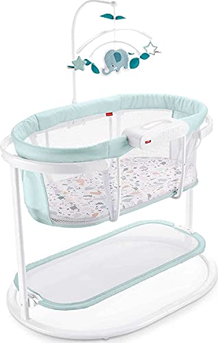 used Fisher Price Smart Connect Soothing Motions Bassinet