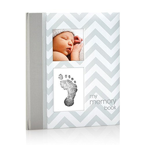 used Pearhead Chevron Baby Memory Book